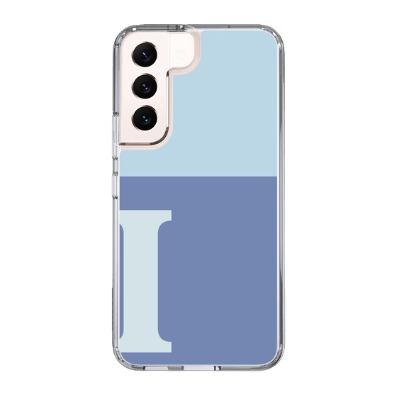 Slim Protection Case［ Original - initial two tone - I blue ］