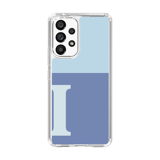 Slim Protection Case［ Original - initial two tone - I blue ］