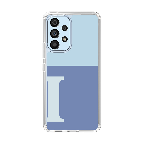 Slim Protection Case［ Original - initial two tone - I blue ］