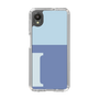 Slim Protection Case［ Original - initial two tone - I blue ］