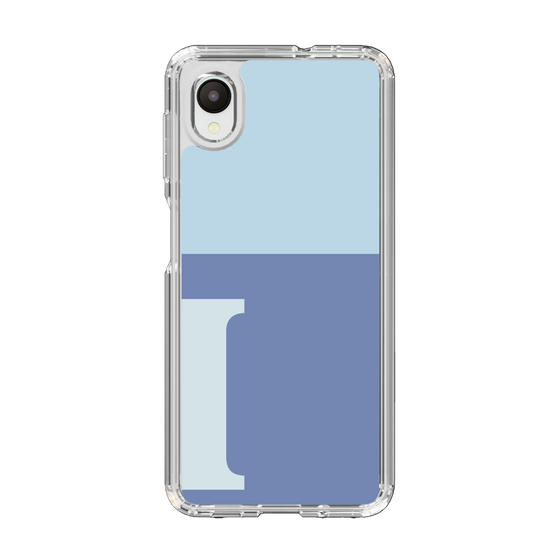 Slim Protection Case［ Original - initial two tone - I blue ］