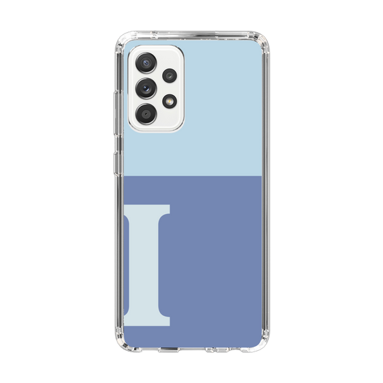 Slim Protection Case［ Original - initial two tone - I blue ］