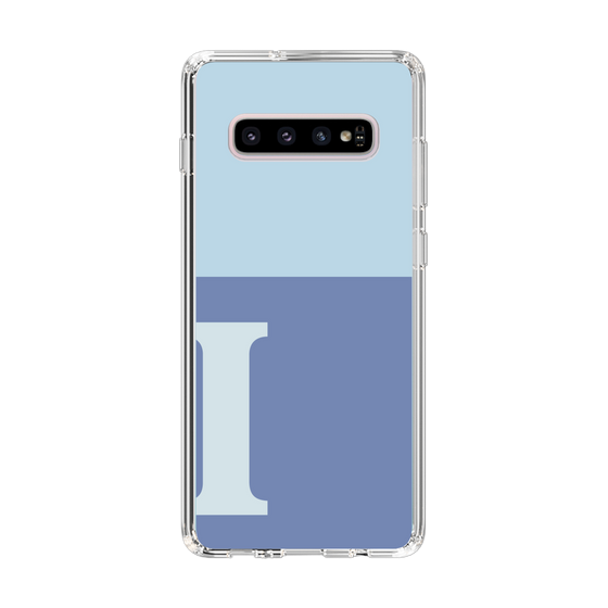 Slim Protection Case［ Original - initial two tone - I blue ］