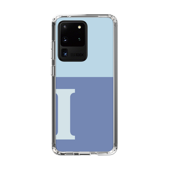 Slim Protection Case［ Original - initial two tone - I blue ］