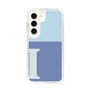 Slim Protection Case［ Original - initial two tone - I blue ］