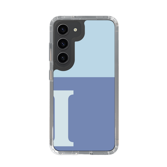 Slim Protection Case［ Original - initial two tone - I blue ］