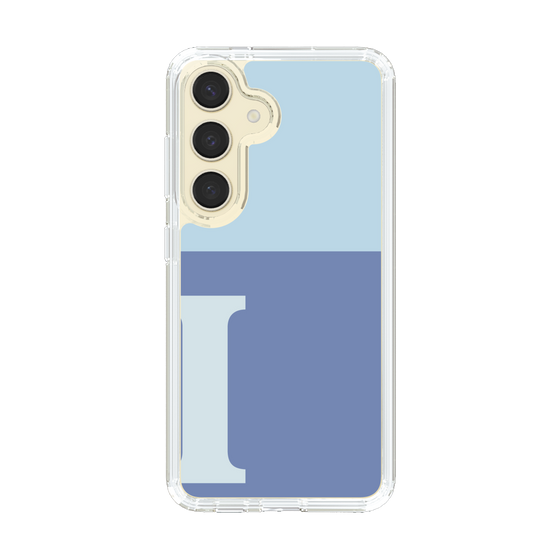Slim Protection Case［ Original - initial two tone - I blue ］