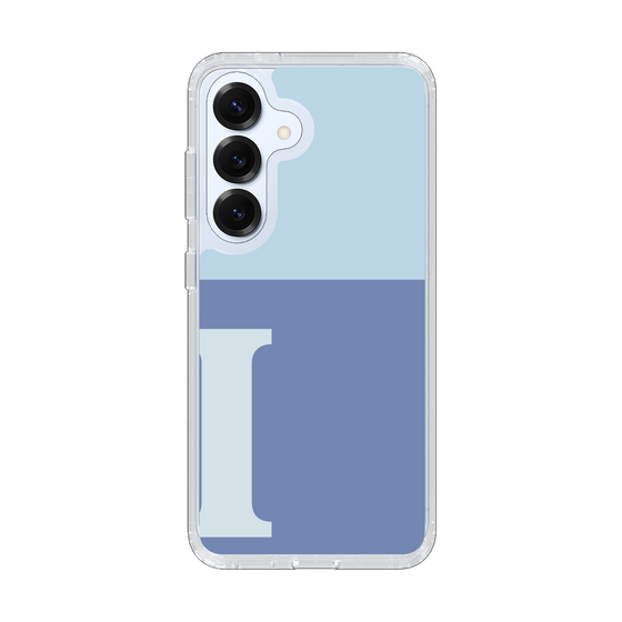 Slim Protection Case［ Original - initial two tone - I blue ］