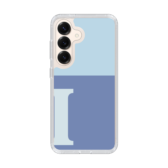 Slim Protection Case［ Original - initial two tone - I blue ］