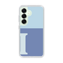 Slim Protection Case［ Original - initial two tone - I blue ］
