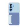 Slim Protection Case［ Original - initial two tone - I blue ］