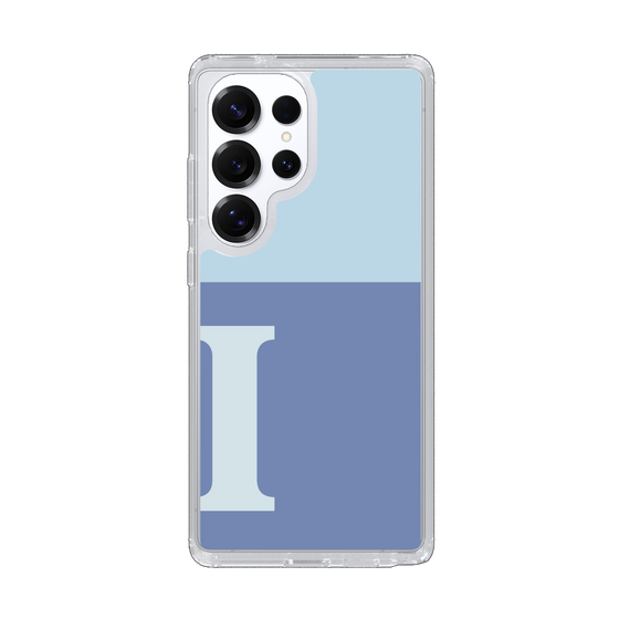 Slim Protection Case［ Original - initial two tone - I blue ］