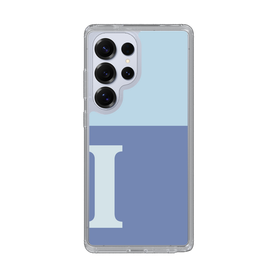 Slim Protection Case［ Original - initial two tone - I blue ］