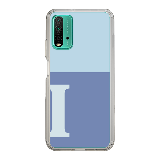 Slim Protection Case［ Original - initial two tone - I blue ］