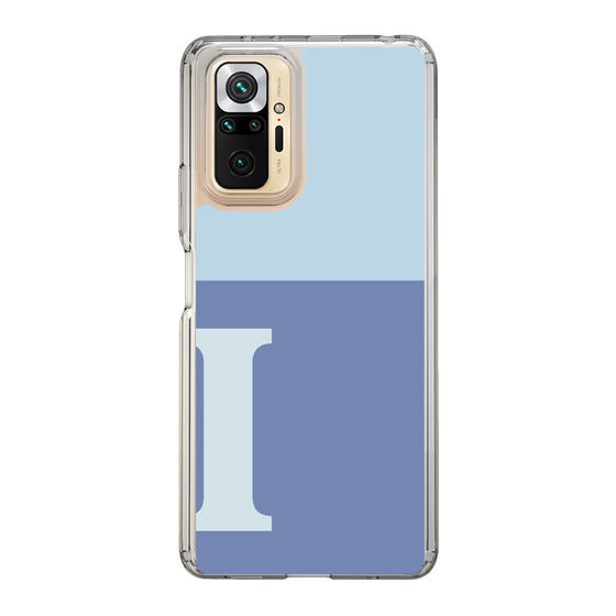 Slim Protection Case［ Original - initial two tone - I blue ］
