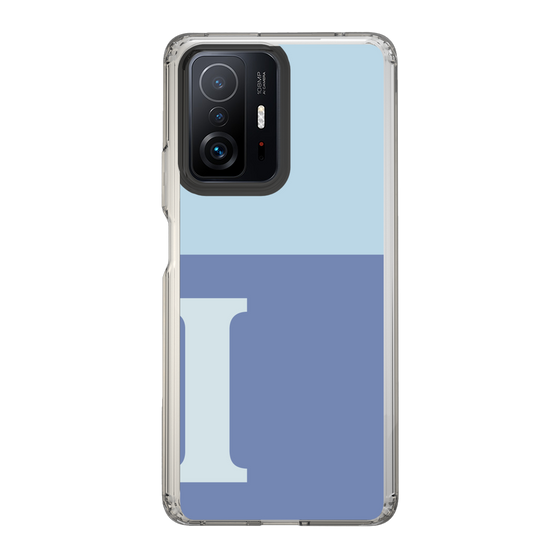 Slim Protection Case［ Original - initial two tone - I blue ］