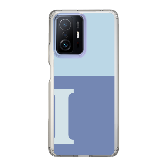 Slim Protection Case［ Original - initial two tone - I blue ］