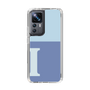 Slim Protection Case［ Original - initial two tone - I blue ］