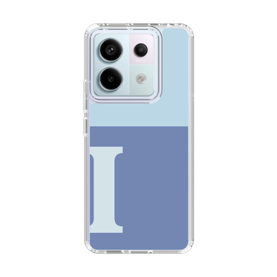 Slim Protection Case［ Original - initial two tone - I blue ］