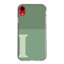 Slim Protection Case［ Original - initial two tone - I green ］