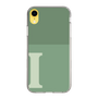 Slim Protection Case［ Original - initial two tone - I green ］