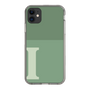 Slim Protection Case［ Original - initial two tone - I green ］