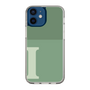 Slim Protection Case［ Original - initial two tone - I green ］