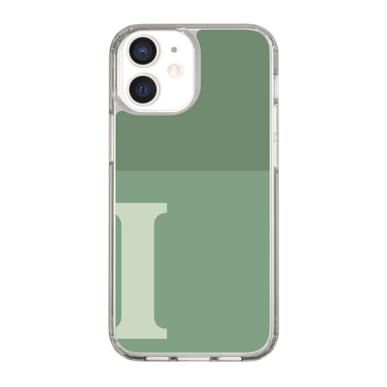 Slim Protection Case［ Original - initial two tone - I green ］