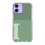 Slim Protection Case［ Original - initial two tone - I green ］