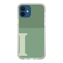 Slim Protection Case［ Original - initial two tone - I green ］