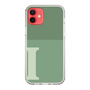 Slim Protection Case［ Original - initial two tone - I green ］