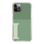 Slim Protection Case［ Original - initial two tone - I green ］
