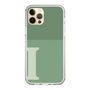Slim Protection Case［ Original - initial two tone - I green ］