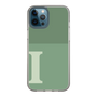 Slim Protection Case［ Original - initial two tone - I green ］