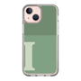 Slim Protection Case［ Original - initial two tone - I green ］