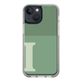 Slim Protection Case［ Original - initial two tone - I green ］