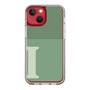 Slim Protection Case［ Original - initial two tone - I green ］