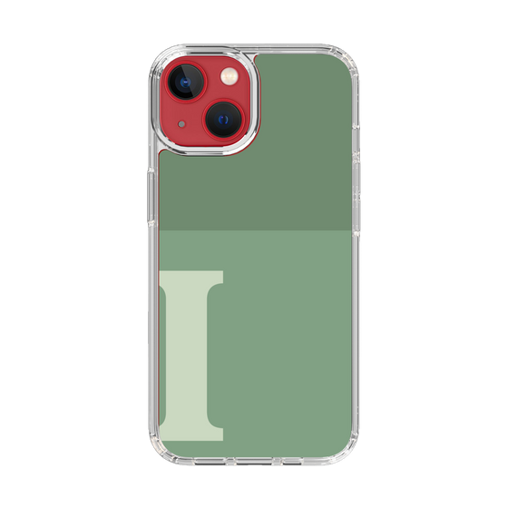 Slim Protection Case［ Original - initial two tone - I green ］
