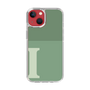 Slim Protection Case［ Original - initial two tone - I green ］