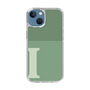 Slim Protection Case［ Original - initial two tone - I green ］