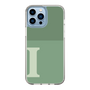 Slim Protection Case［ Original - initial two tone - I green ］