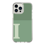 Slim Protection Case［ Original - initial two tone - I green ］