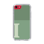 Slim Protection Case［ Original - initial two tone - I green ］