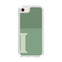 Slim Protection Case［ Original - initial two tone - I green ］