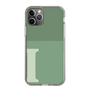 Slim Protection Case［ Original - initial two tone - I green ］