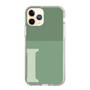 Slim Protection Case［ Original - initial two tone - I green ］