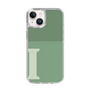 Slim Protection Case［ Original - initial two tone - I green ］