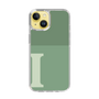 Slim Protection Case［ Original - initial two tone - I green ］