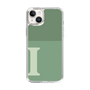 Slim Protection Case［ Original - initial two tone - I green ］