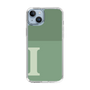 Slim Protection Case［ Original - initial two tone - I green ］